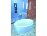 Ванна овальная Vayer Opal 180x20x34
